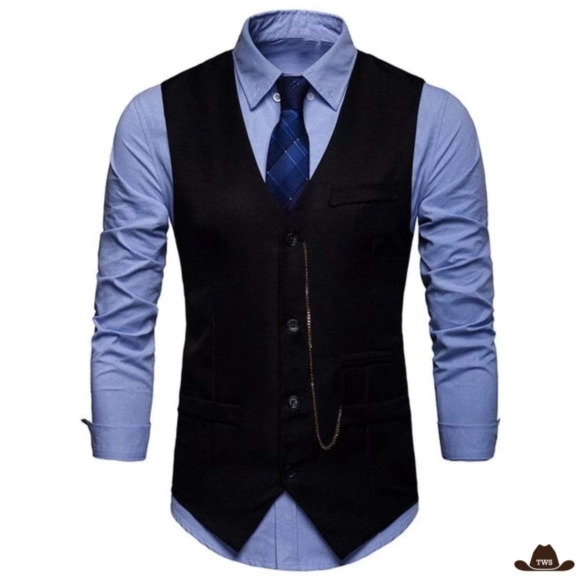 Gilet Homme Style Cowboy