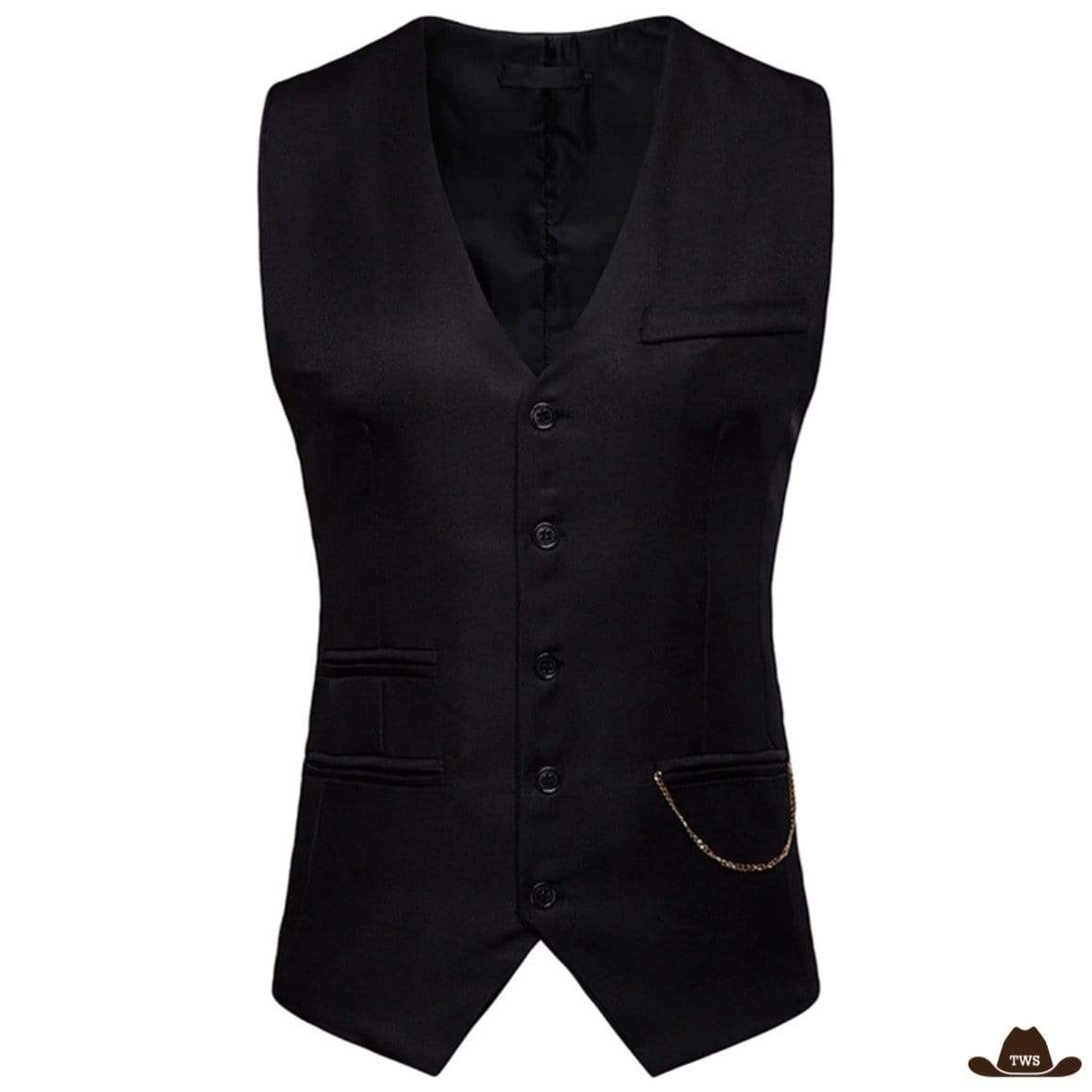 Gilet Sans Manches Style Western