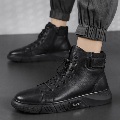 Aiden - Bottes en cuir pour hommes