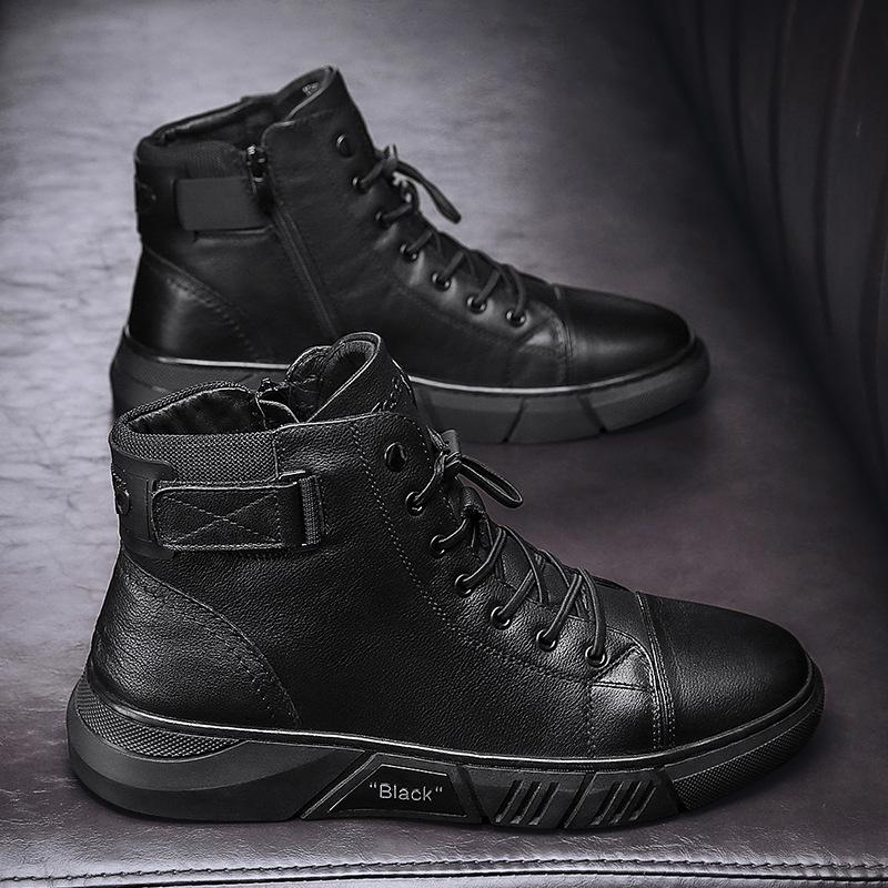 Aiden - Bottes en cuir pour hommes