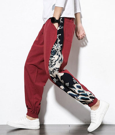 Pantalon Dragon<br> Asiatique