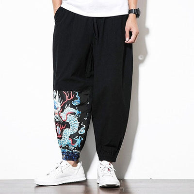 Pantalon Dragon<br> Bleu