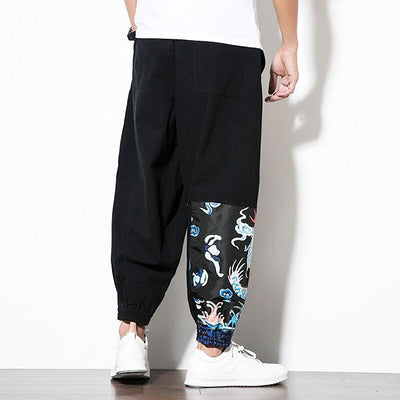 Pantalon Dragon<br> Bleu