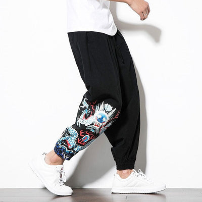 Pantalon Dragon<br> Bleu