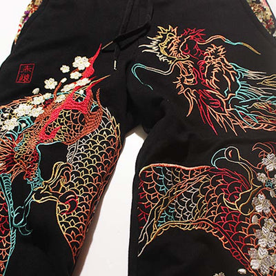 Pantalon Dragon<br> Brodé