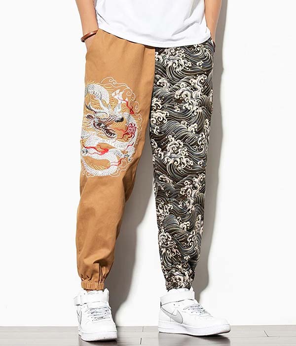 Pantalon Dragon<br> Double Face