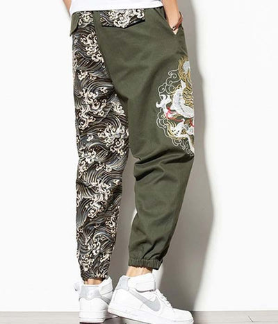 Pantalon Dragon<br> Double Face