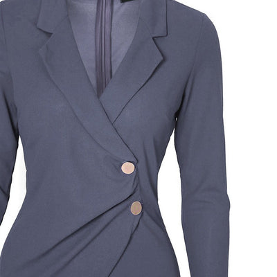 Blazer Moulant Femme d'Affaire