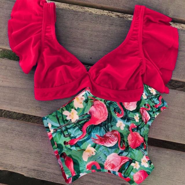 Bikini Floral Deux Pièces