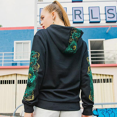 Sweat Dragon<br> Chinois Vert