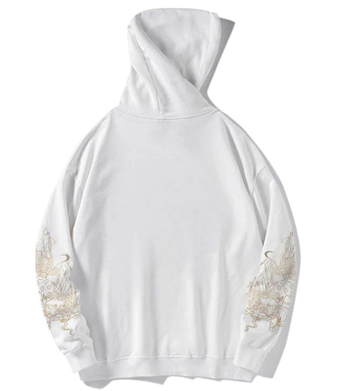 Sweat Dragon<br> Japonais Blanc