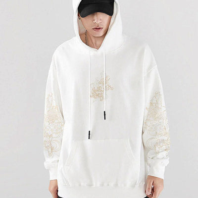 Sweat Dragon<br> Japonais Blanc