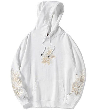 Sweat Dragon<br> Japonais Blanc