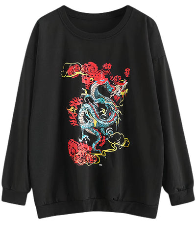 Sweat Dragon<br> Japonais Femme