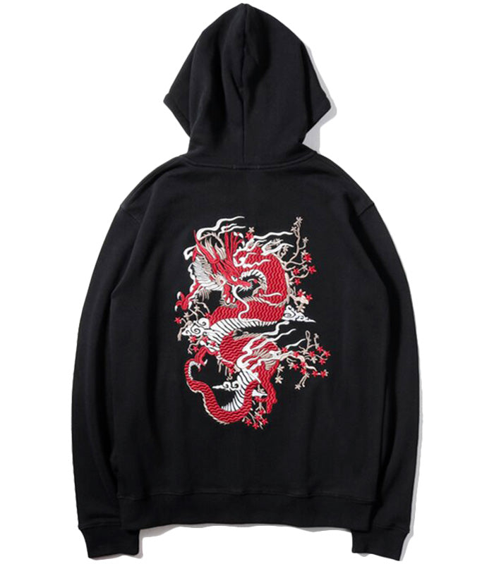 Sweat Dragon<br> Motif Brodé