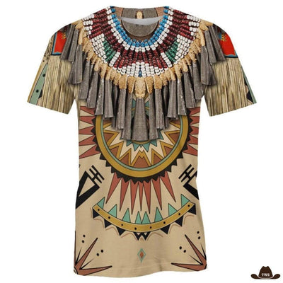 T-Shirt Amérindien