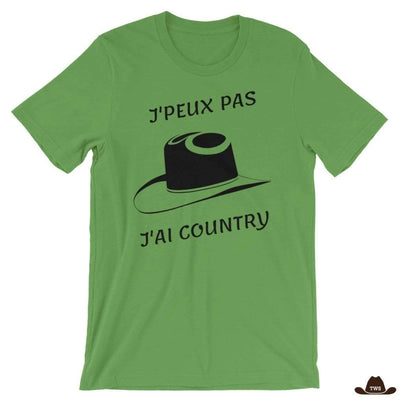 T-Shirt J'Peux Pas J'ai Country