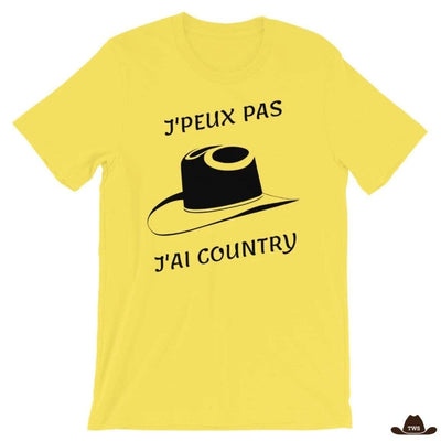 T-Shirt J'Peux Pas J'ai Country