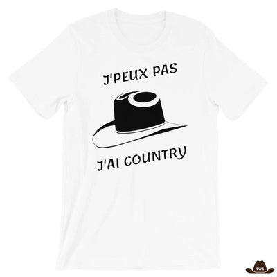 T-Shirt J'Peux Pas J'ai Country