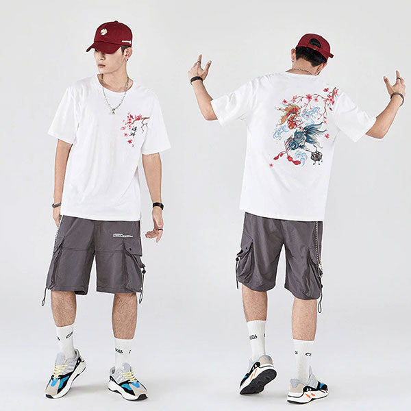 T-Shirt Dragon<br> Carpe Japonaise