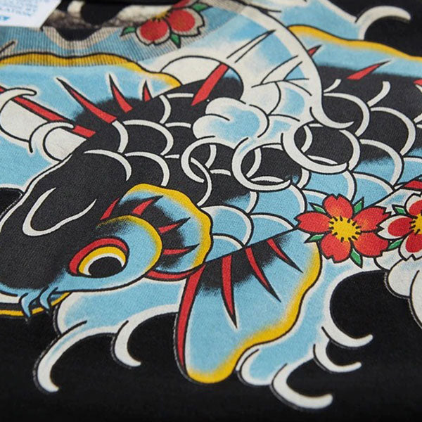 T-Shirt Dragon<br> Carpe Koï Coloré