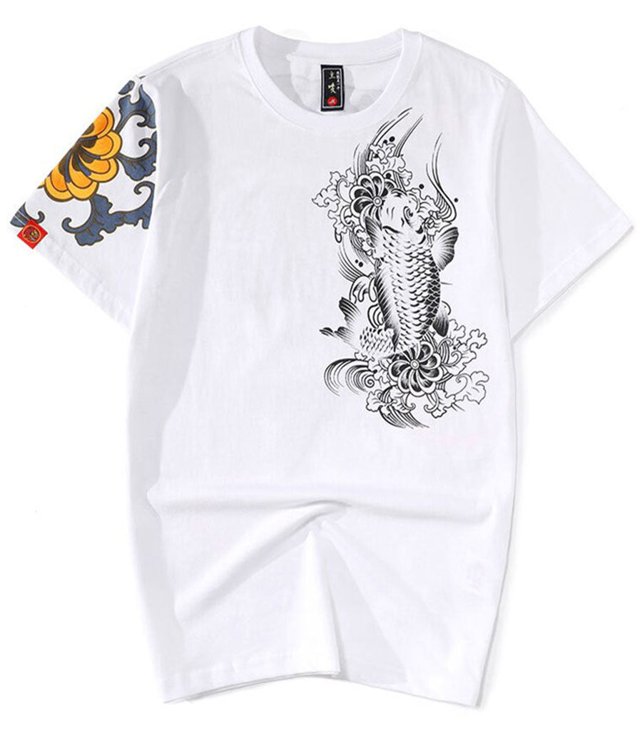 T-Shirt Dragon<br> Carpe Koï