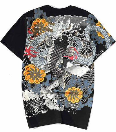 T-Shirt Dragon<br> Carpe Koï