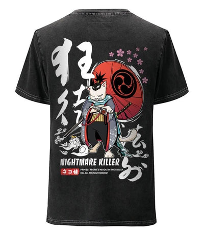 T-Shirt Dragon<br> Chat Samourai