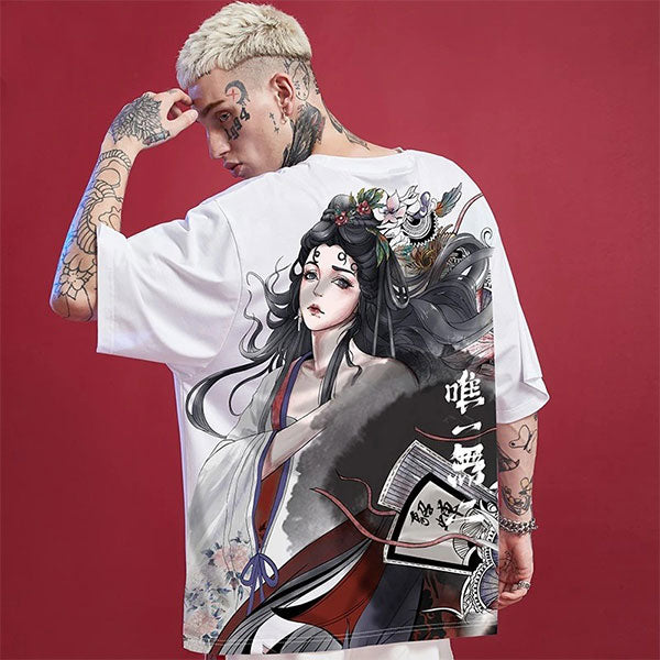 T-Shirt Dragon<br> Dame Geisha