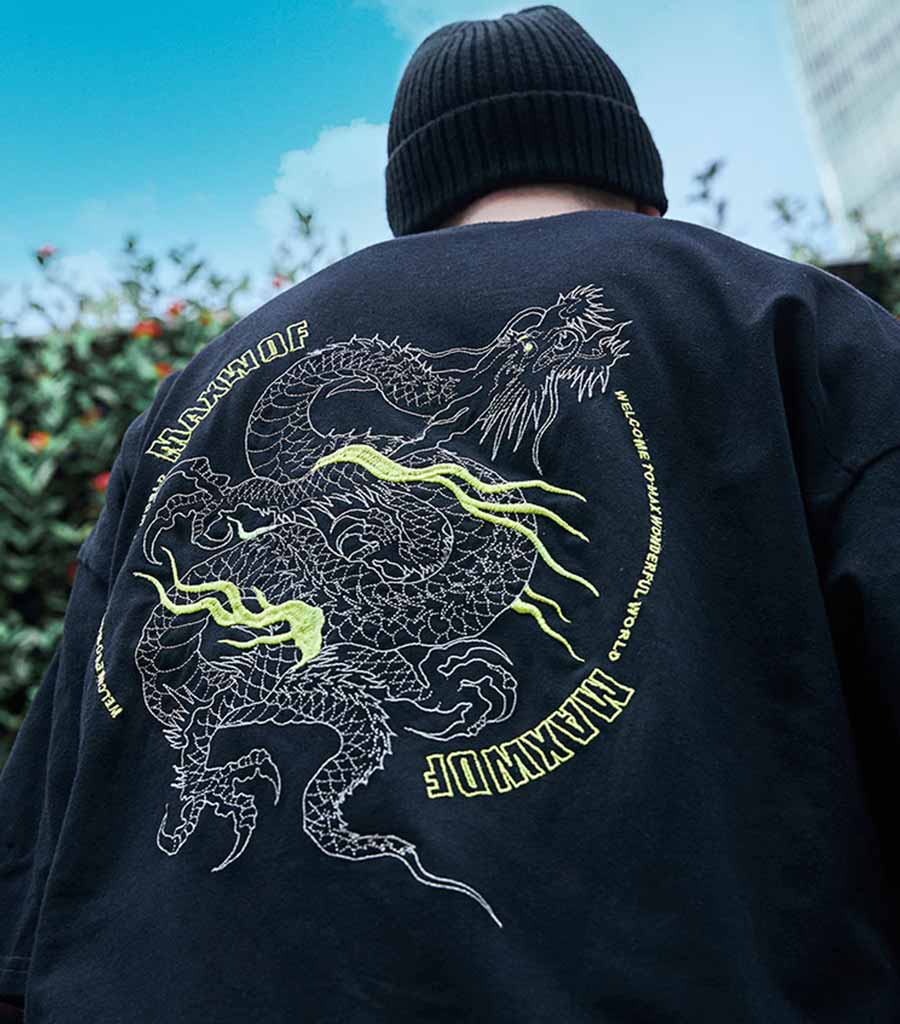 T-Shirt Dragon<br> Chinois Homme