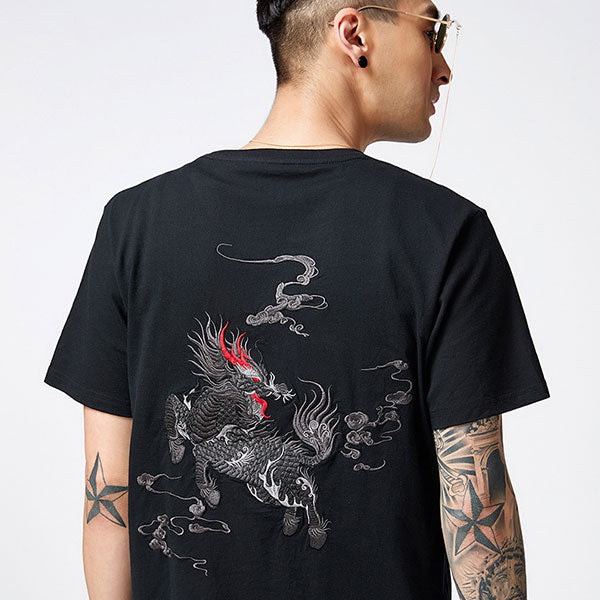 T-Shirt Dragon<br> Chinois Qilin