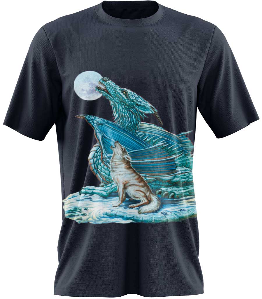 T-Shirt Dragon<br> de Glace