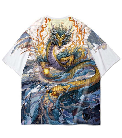 T-Shirt Dragon<br> Dieu Des Mers