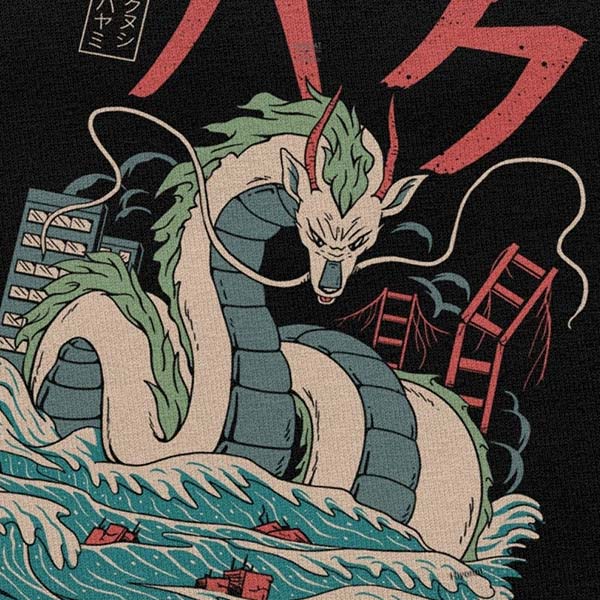 T-Shirt Dragon<br> Haku