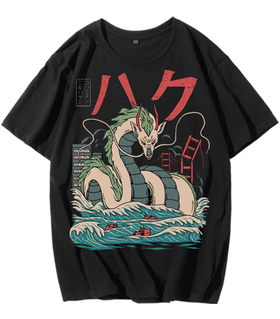 T-Shirt Dragon<br> Haku