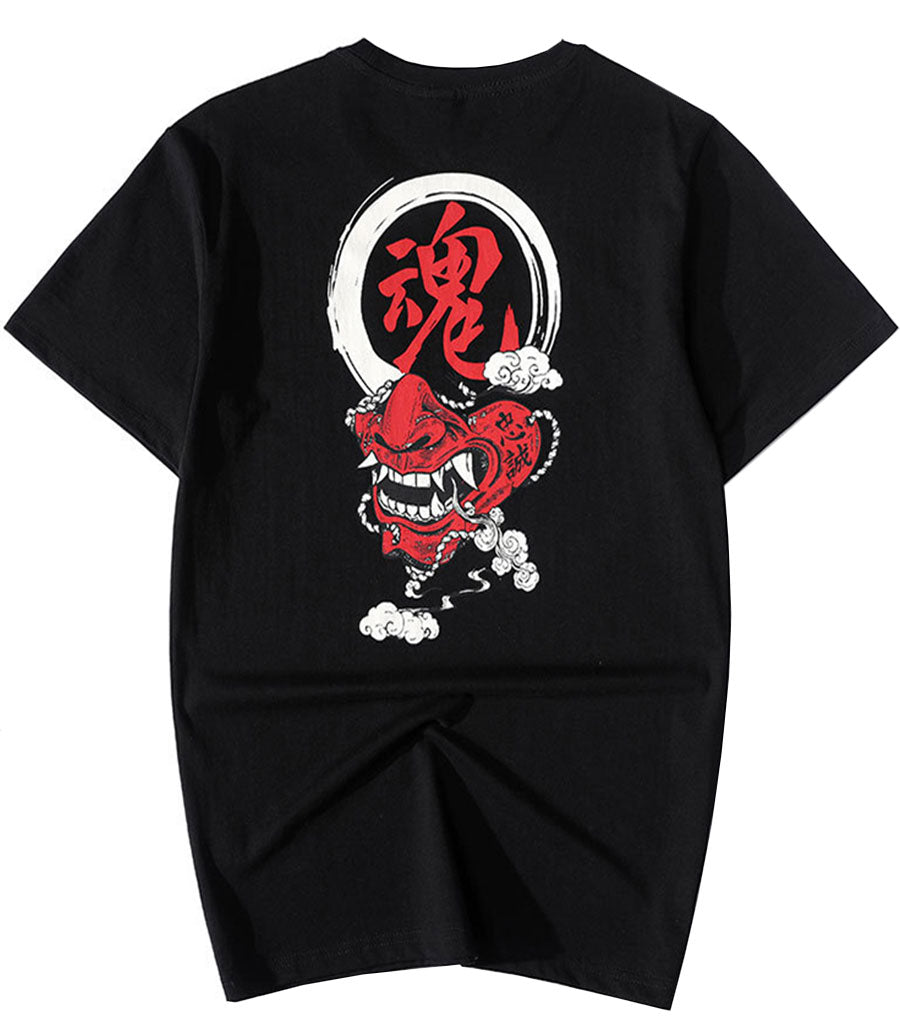 T-Shirt Dragon<br> Masque Oni