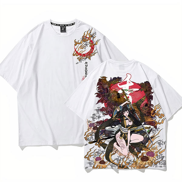 T-Shirt Dragon<br> Samouraï