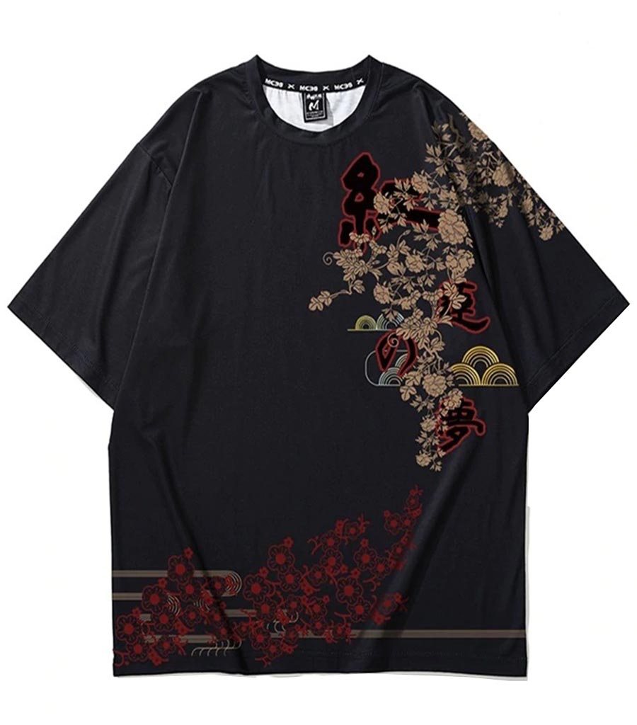 T-Shirt Dragon<br> Streetwear Japonais