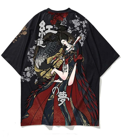 T-Shirt Dragon<br> Streetwear Japonais