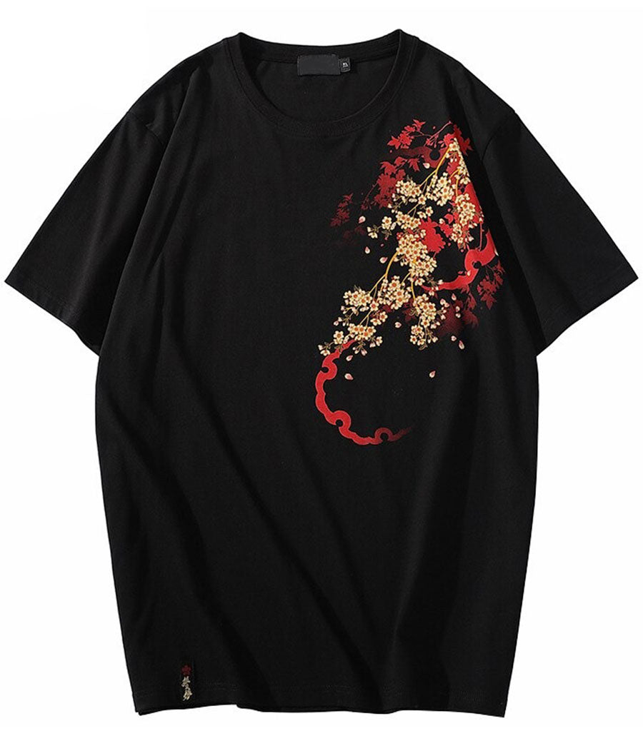 T-Shirt Dragon<br> Ukiyo-e