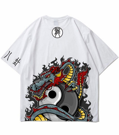 T-Shirt Dragon<br> Yin Yang