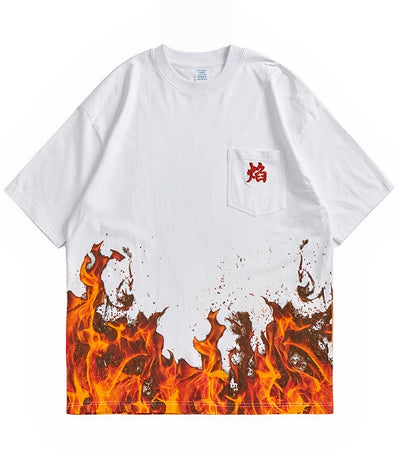 T-Shirt Dragon<br> Flamme