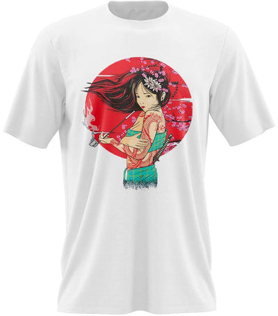 T-Shirt Dragon<br> Geisha