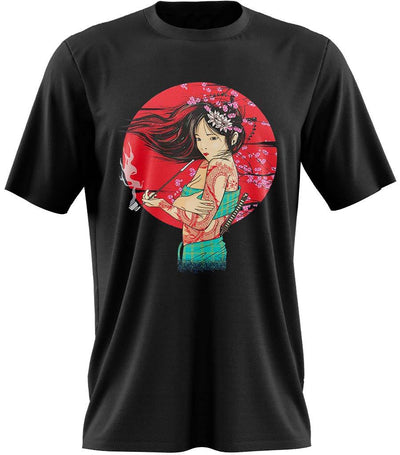 T-Shirt Dragon<br> Geisha