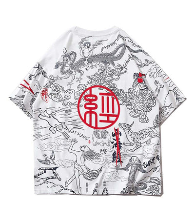 T-Shirt Dragon<br> Graphic