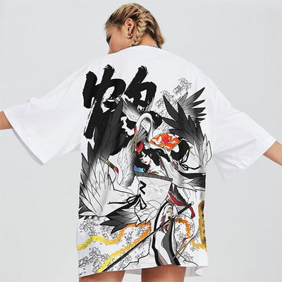 T-Shirt Dragon<br> Grue Japonaise