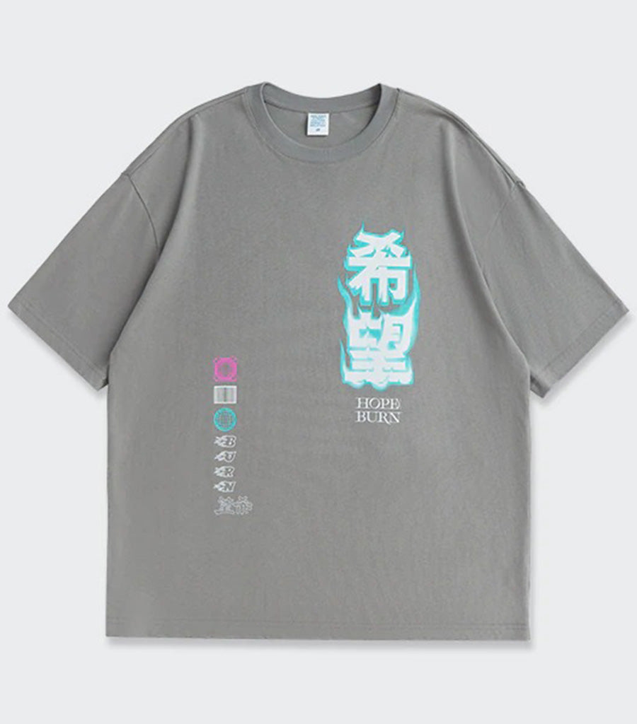 T-Shirt Dragon<br> Kanji Harajuku