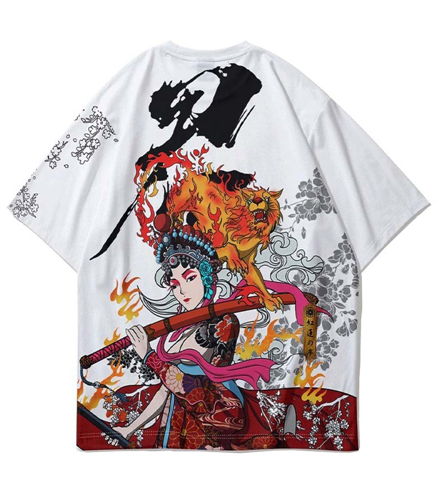 T-Shirt Dragon<br> Loup De Feu