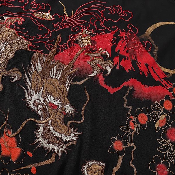 T-Shirt Dragon<br> Mont Fuji