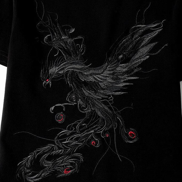 T-Shirt Dragon<br> Oiseau Vermillon